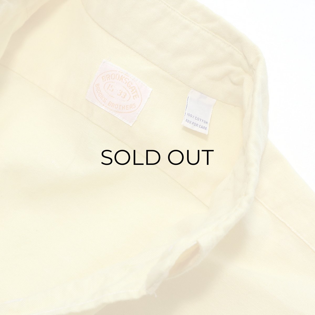 画像5: 〜80's BROOKS BROTHERS "BROOKSGATE" COTTON OXFORD B/D SHIRT (5)