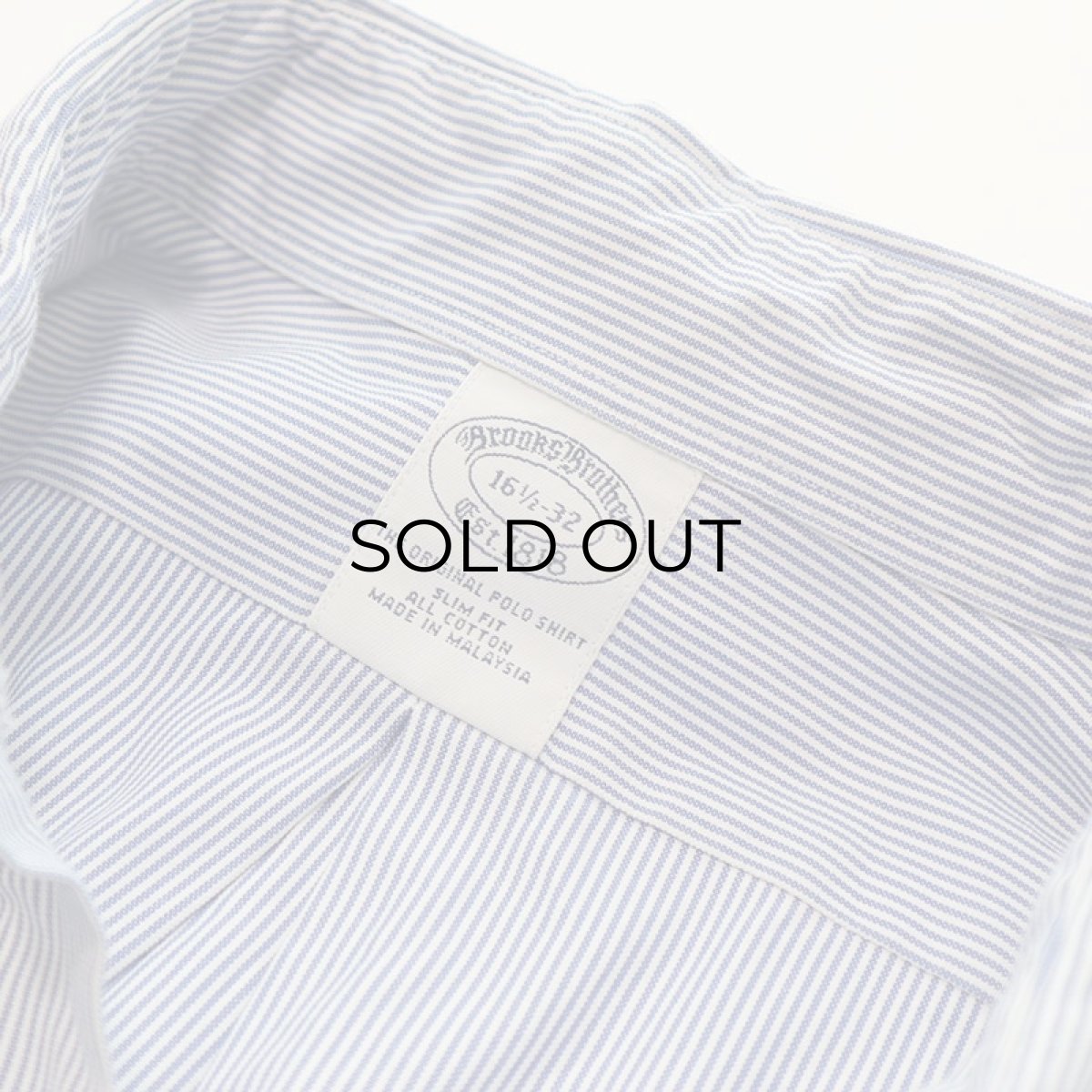 画像7: Brooks Brothers COTTON STRIPE B/D SHIRT (7)