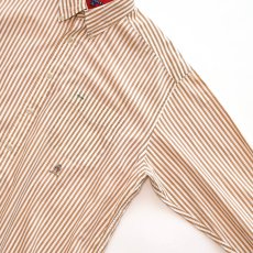 画像3: 90's TOMMY HILFIGER COTTON STRIPE B/D SHIRT (3)