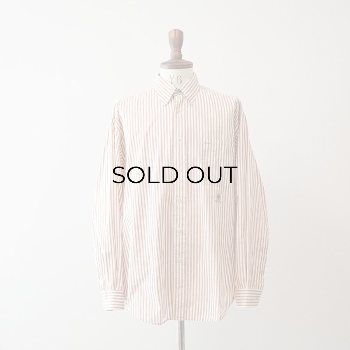 画像9: 90's TOMMY HILFIGER COTTON STRIPE B/D SHIRT (9)