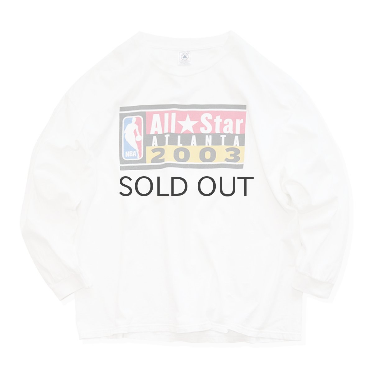 画像1: DELTA COTTON W-PRINT L/S TEE "NBA ALL STAR 2003" (1)