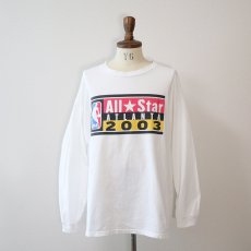 画像10: DELTA COTTON W-PRINT L/S TEE "NBA ALL STAR 2003" (10)