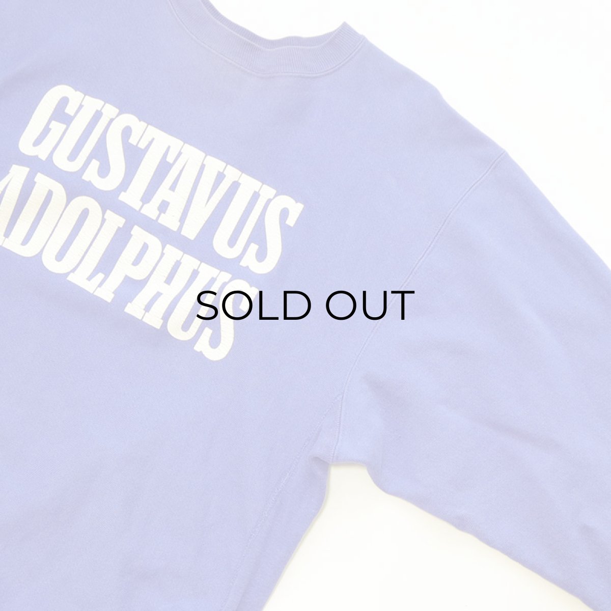 画像3: 90's Champion REVERSE WEAVE PRINT CREW NECK SWEAT "GUSTAVUS ADOLPHUS" (3)