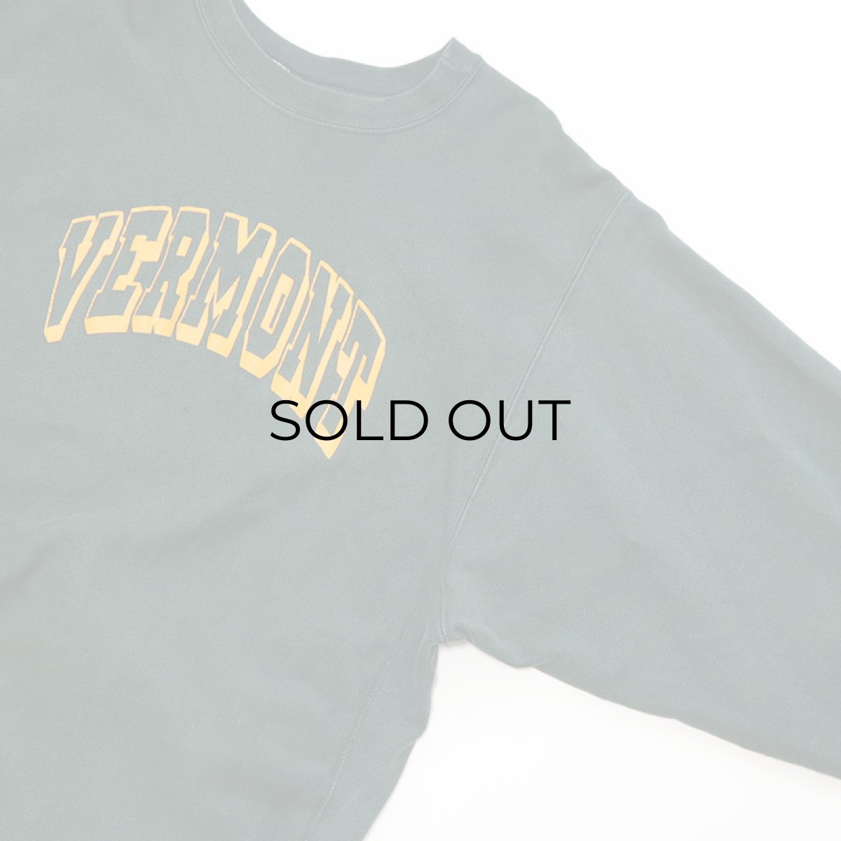 画像3: 〜90's Champion REVERSE WEAVE PRINT CREW NECK SWEAT "VERMONT" (3)