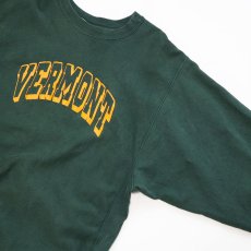 画像3: 〜90's Champion REVERSE WEAVE PRINT CREW NECK SWEAT "VERMONT" (3)