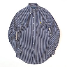 画像1: Ralph Lauren COTTON STRIPE B/D SHIRT (1)