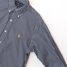画像3: Ralph Lauren COTTON STRIPE B/D SHIRT (3)