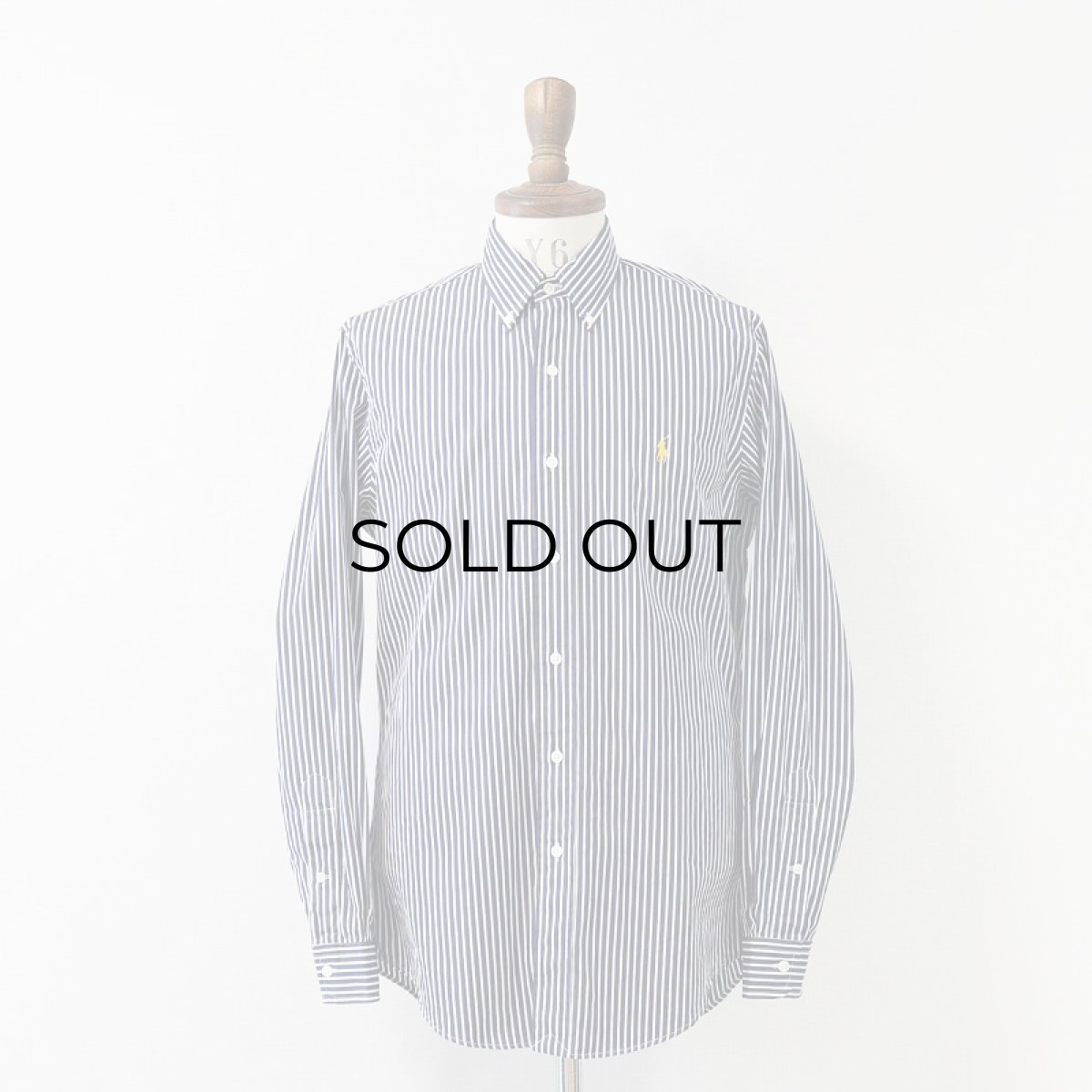 画像8: Ralph Lauren COTTON STRIPE B/D SHIRT (8)