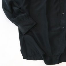 画像4: 〜90's BOGARi BLACK SILK BOX SHIRT (4)