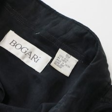 画像7: 〜90's BOGARi BLACK SILK BOX SHIRT (7)