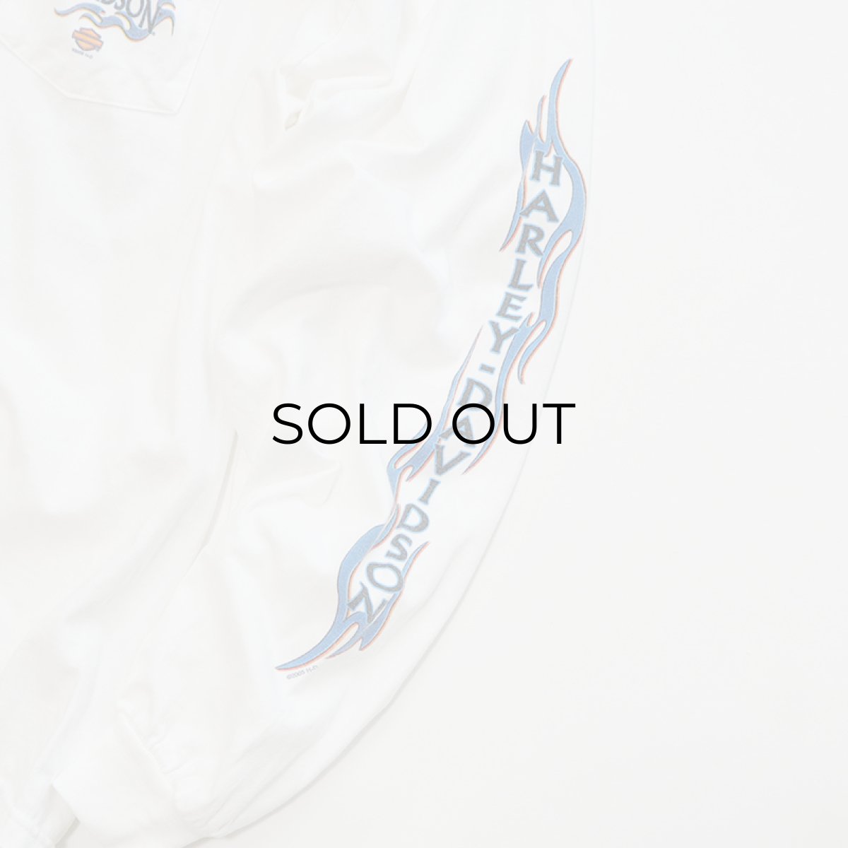 画像5: HARLEY-DAVIDSON COTTON W-PRINT L/S POCKET TEE "MYRTLE BEACH" (5)