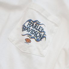 画像6: HARLEY-DAVIDSON COTTON W-PRINT L/S POCKET TEE "MYRTLE BEACH" (6)