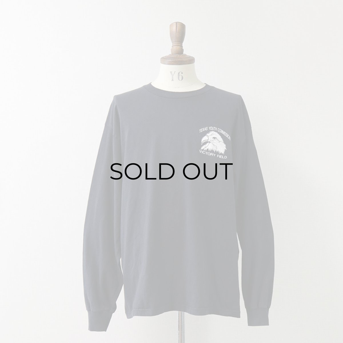 画像8: FRUIT OF THE LOOM PRINT L/S TEE "TEXAS YOUTH COMMISSION" (8)