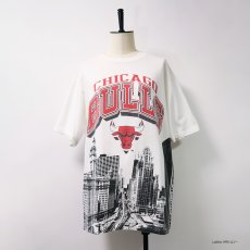 画像12: 90's All Sport COTTON HORIZONTAL PATTERN PRINT S/S TEE "CHICAGO BULLS" (12)