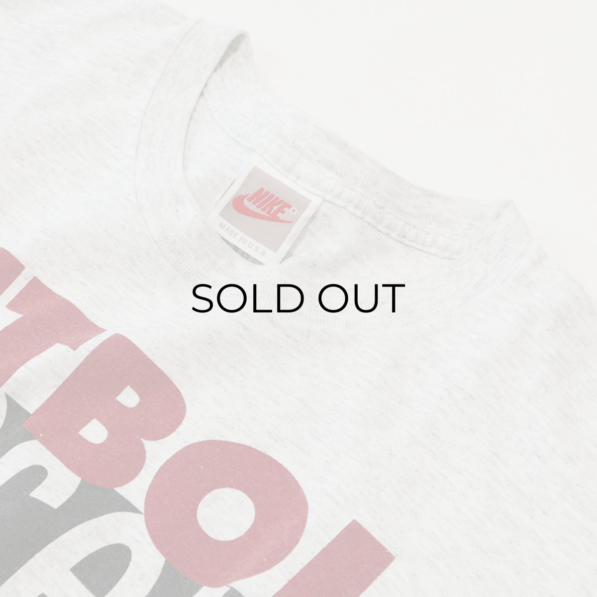 画像5: 90's NIKE COTTON W-PRINT S/S TEE "COMING TO THE UNITED STATES OF AMERICA '94" (5)