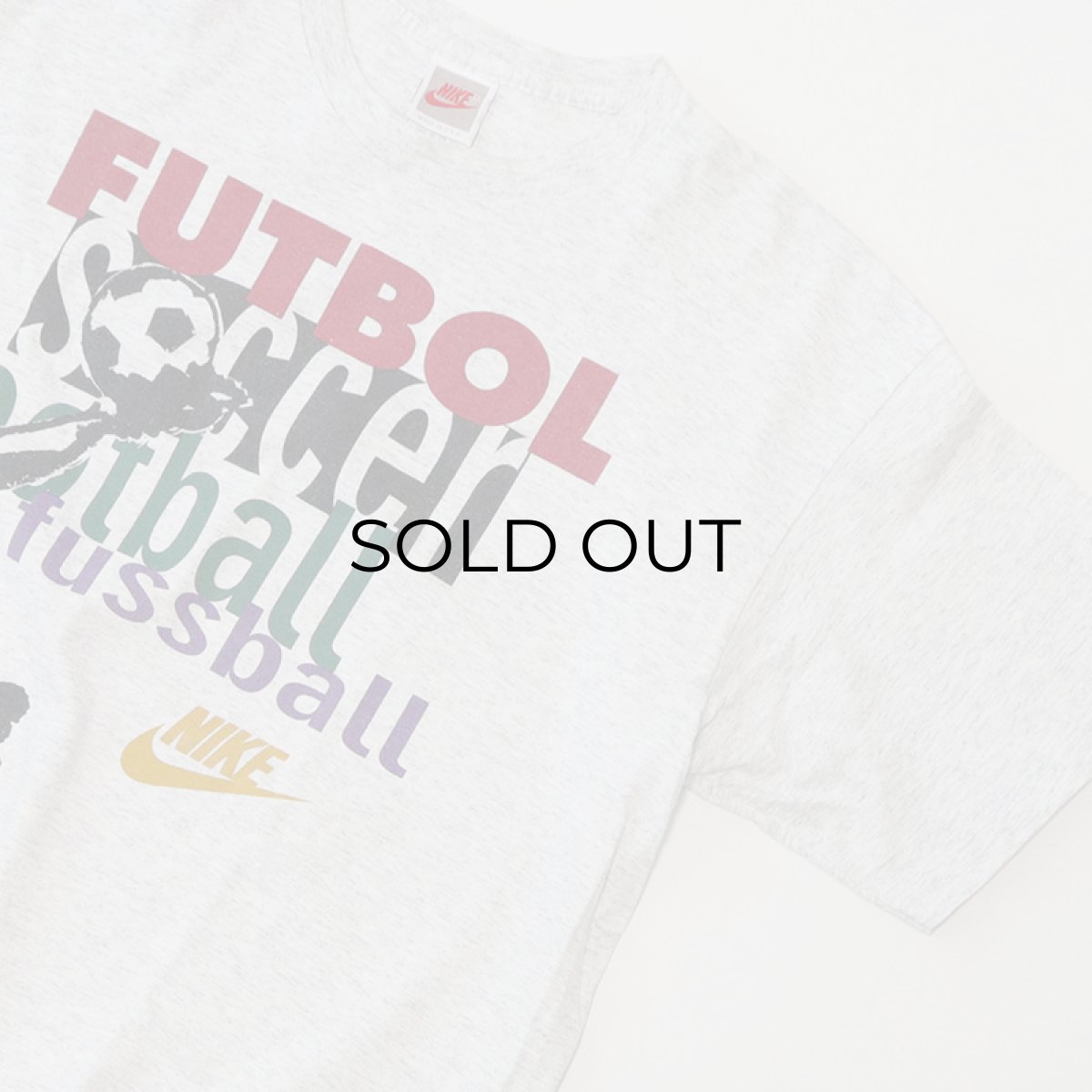 画像3: 90's NIKE COTTON W-PRINT S/S TEE "COMING TO THE UNITED STATES OF AMERICA '94" (3)