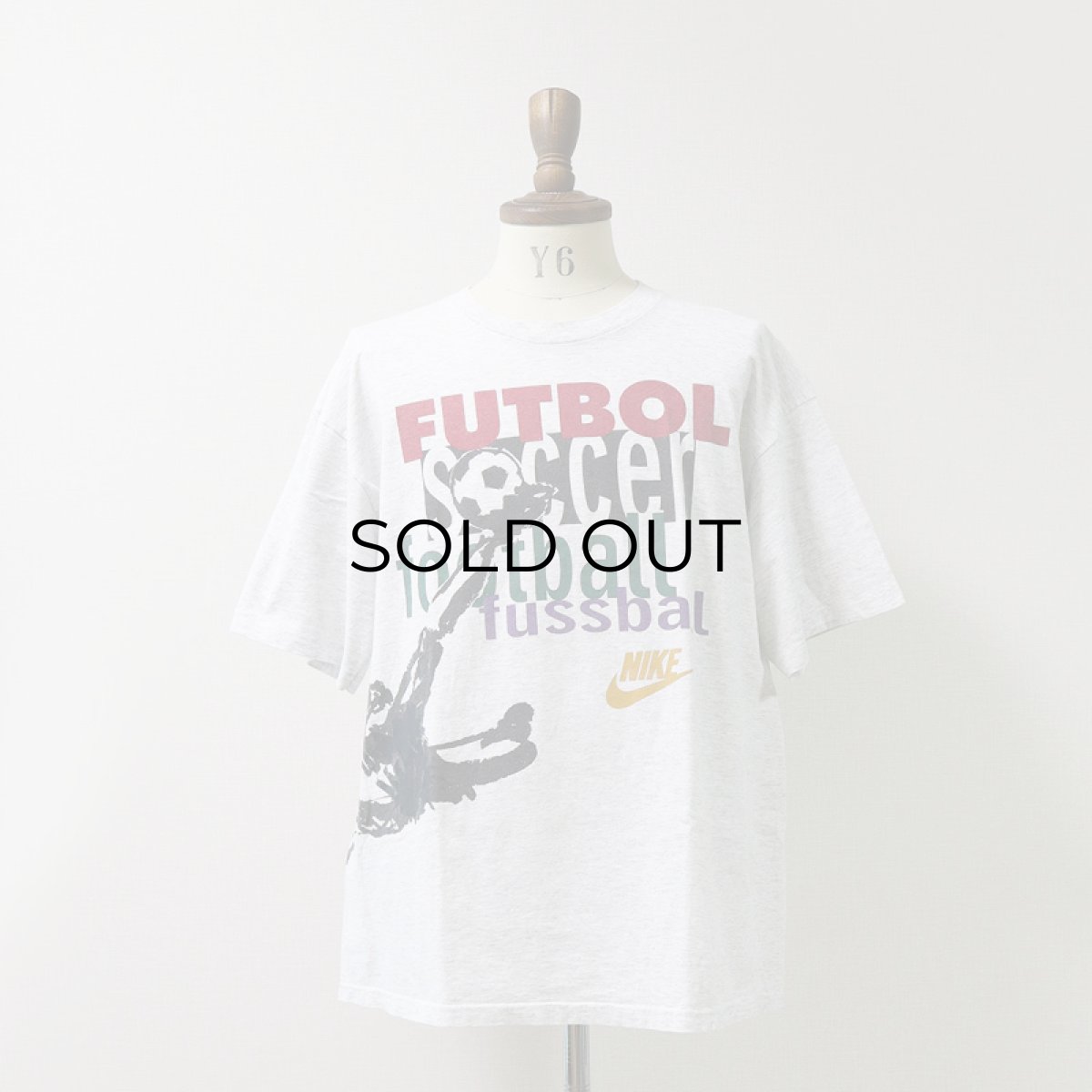 画像10: 90's NIKE COTTON W-PRINT S/S TEE "COMING TO THE UNITED STATES OF AMERICA '94" (10)