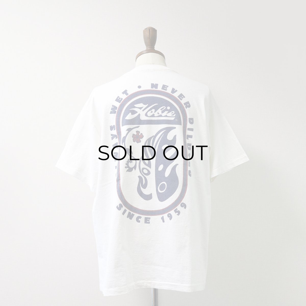 画像8: 〜90's Hobie COTTON W-PRINT S/S TEE "Hobie" (8)