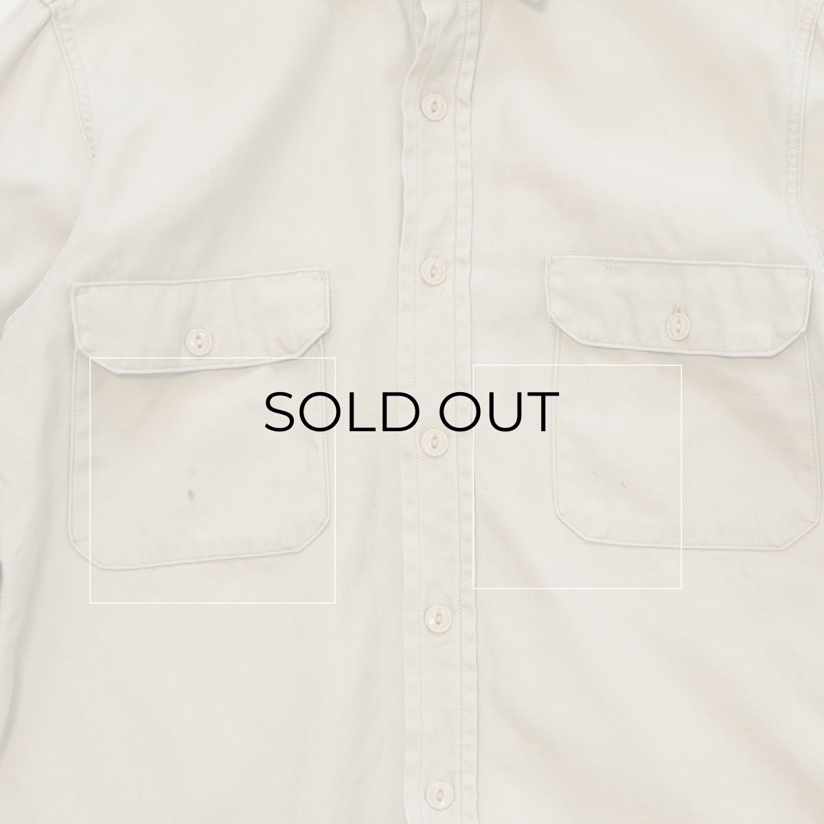 画像12: 60's Sears COTTON "MOUNTAIN CLOTH" WORK SHIRT (12)