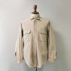 画像1: 60's Sears COTTON "MOUNTAIN CLOTH" WORK SHIRT (1)