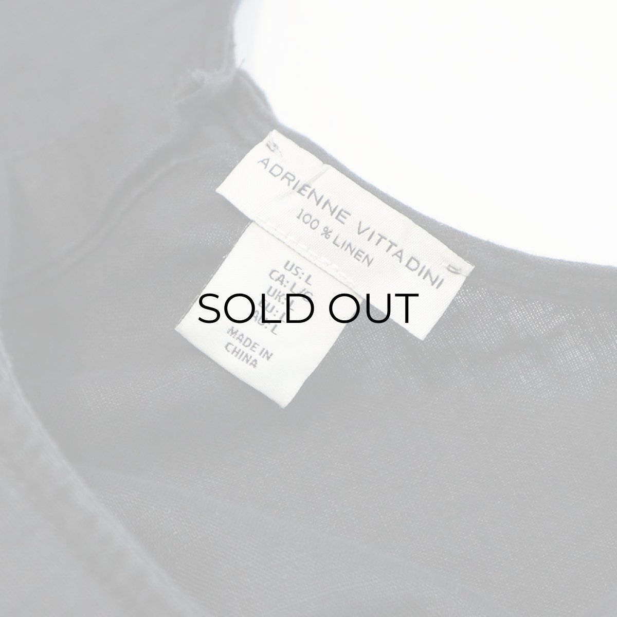 画像9: ADRIENNE VITTADINI LINEN N/S DRESS (9)