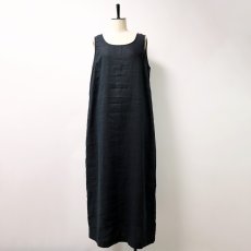 画像1: ADRIENNE VITTADINI LINEN N/S DRESS (1)