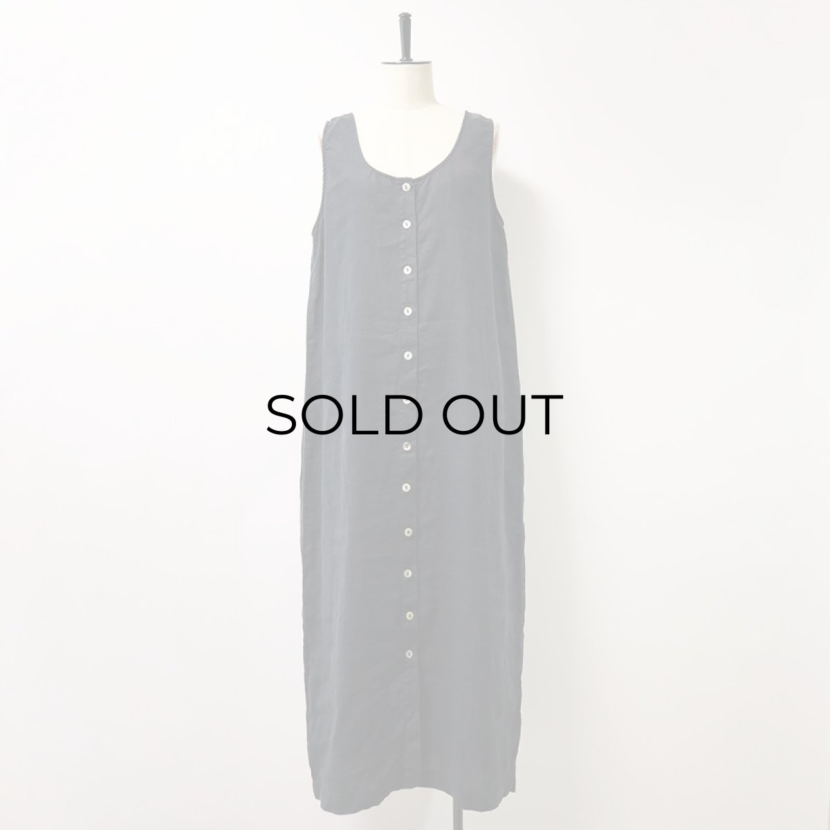 画像4: ADRIENNE VITTADINI LINEN N/S DRESS (4)