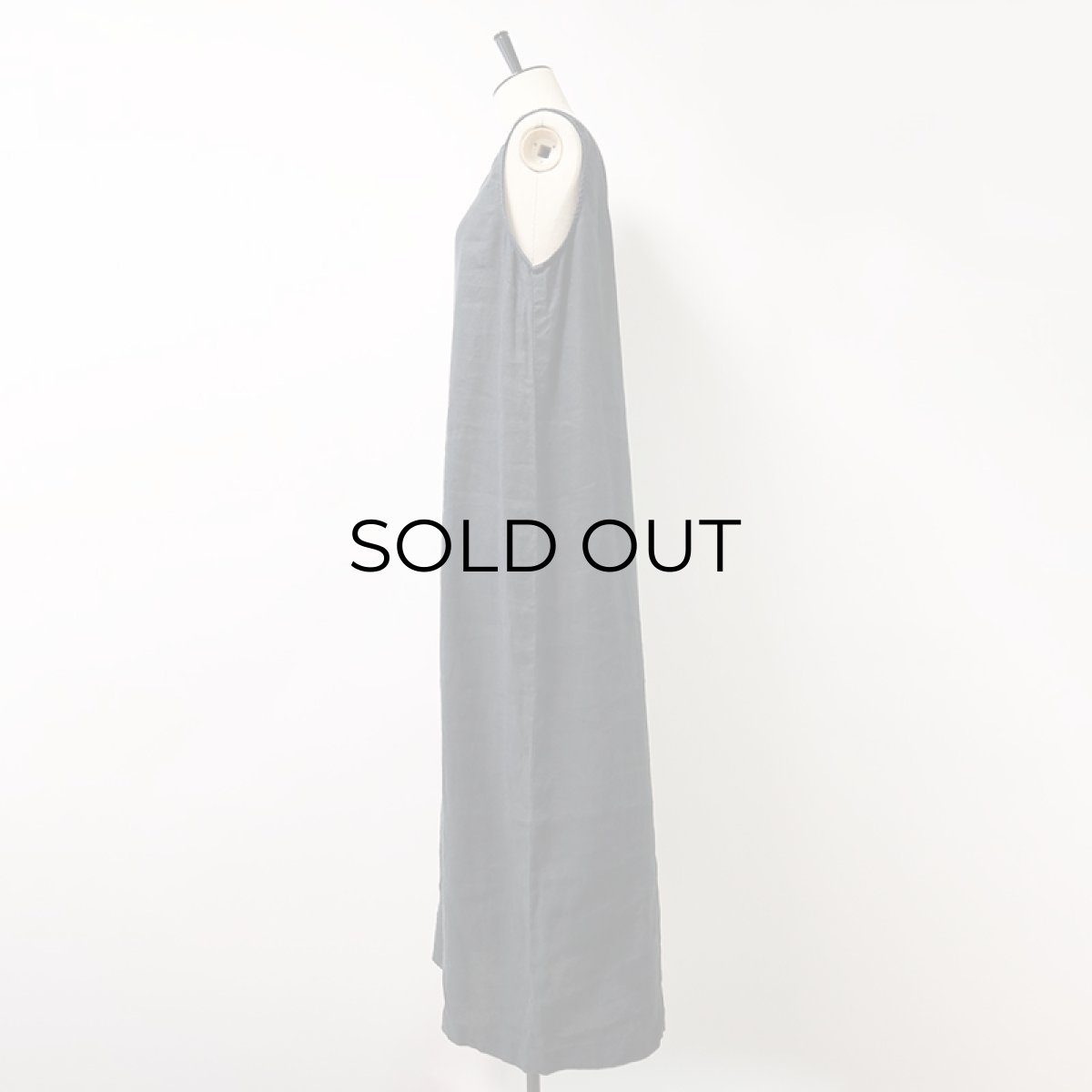 画像2: ADRIENNE VITTADINI LINEN N/S DRESS (2)