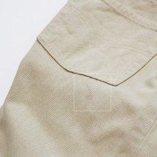 画像11: LEVI'S EUROPE 501 BEIGE DENIM PANTS "made in FRANCE" 【W27 x L29.5 程度】 (11)