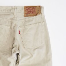 画像8: LEVI'S EUROPE 501 BEIGE DENIM PANTS "made in FRANCE" 【W27 x L29.5 程度】 (8)