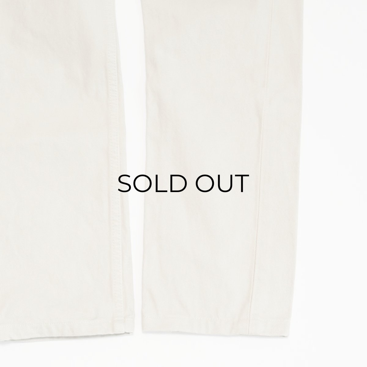 画像6: LEVI'S EUROPE 501 BEIGE DENIM PANTS "made in FRANCE" 【W27 x L29.5 程度】 (6)