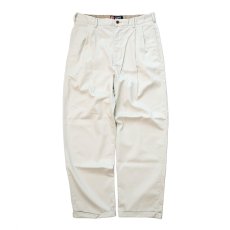 画像1: CHAPS COTTON TWILL TUCK PANTS 【W33 x L30 程度】 (1)