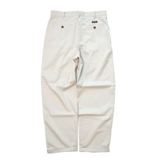 画像2: CHAPS COTTON TWILL TUCK PANTS 【W33 x L30 程度】 (2)