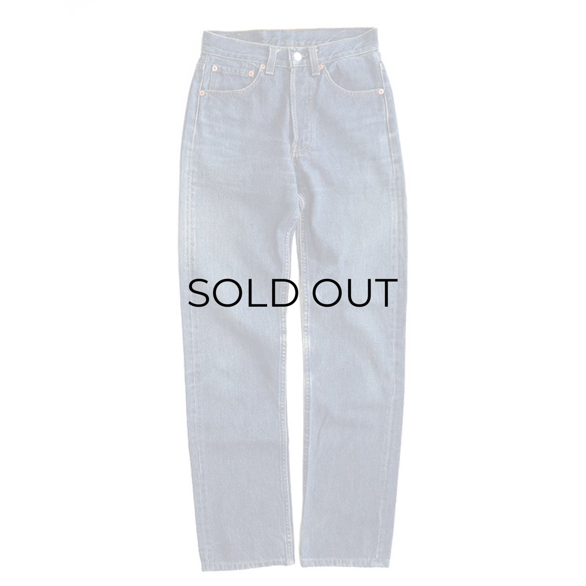 画像2: LEVI'S 501 DENIM PANTS "made in USA" 【W27 x L31 程度】 (2)