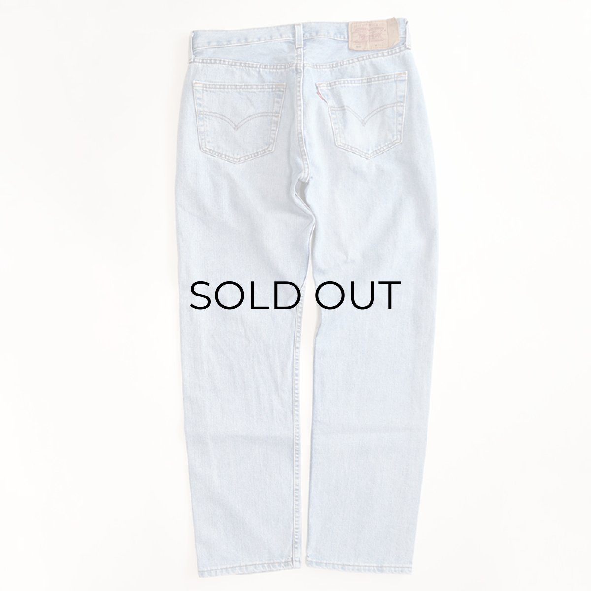 画像3: LEVI'S EUROPE 501 DENIM PANTS "made in UK" 【W33 x L32 程度】 (3)