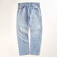 画像2: LEVI'S EUROPE 501 DENIM PANTS "made in UK" 【W33 x L32 程度】 (2)