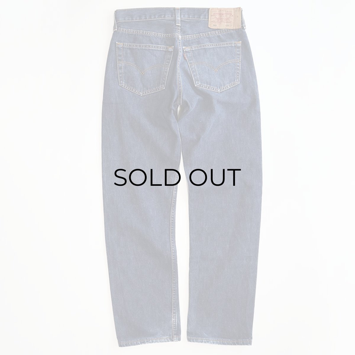 画像3: LEVI'S EUROPE 501 DENIM PANTS "made in UK" 【W32 x L31 程度】 (3)