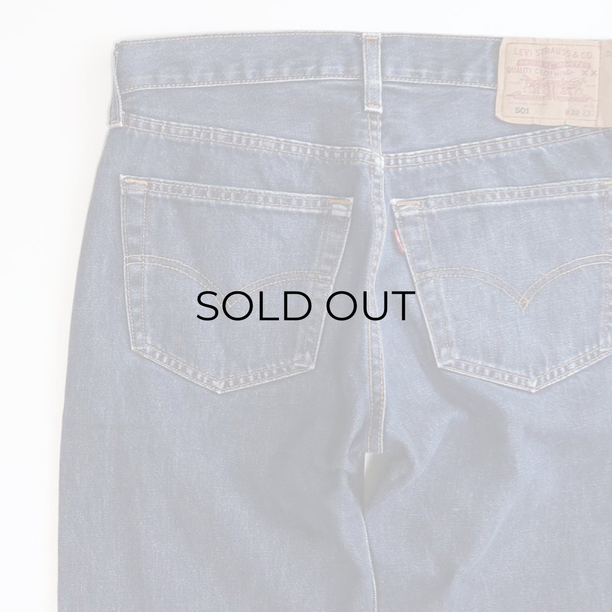 画像6: LEVI'S EUROPE 501 DENIM PANTS "made in UK" 【W32 x L31 程度】 (6)