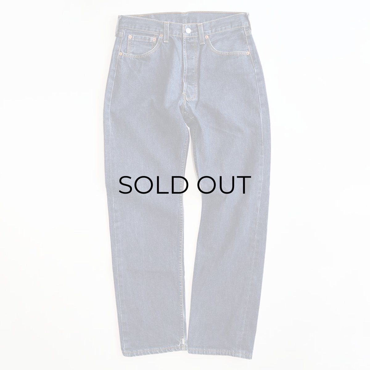 画像2: LEVI'S EUROPE 501 DENIM PANTS "made in UK" 【W32 x L31 程度】 (2)