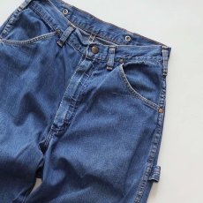 画像3: 〜70's Wrangler DENIM PAINTER PANTS【W27.5 x L34 程度】  (3)