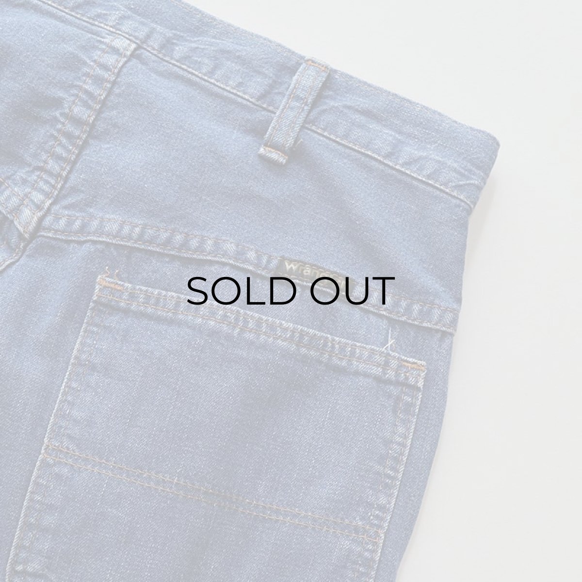 画像7: 〜70's Wrangler DENIM PAINTER PANTS【W27.5 x L34 程度】  (7)