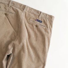 画像6: CHAPS RALPH LAUREN COTTON WIDE WALE CORDUROY TUCK PANTS【W36 x L31 程度】 (6)