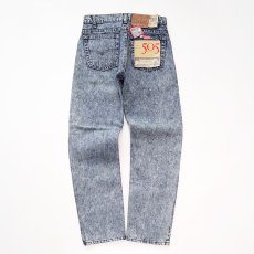 画像4: 80's LEVI'S 505 "WHITE WASHED" DENIM PANTS "made in USA" "DEADSTOCK" 【W30 x L30 程度】 (4)