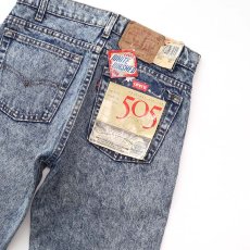 画像9: 80's LEVI'S 505 "WHITE WASHED" DENIM PANTS "made in USA" "DEADSTOCK" 【W30 x L30 程度】 (9)