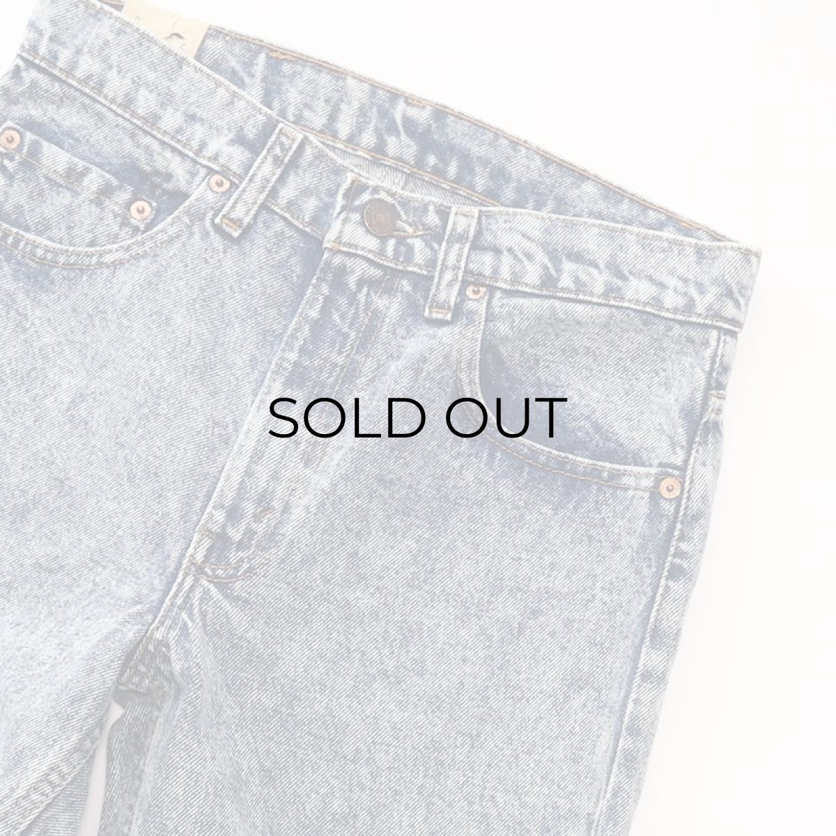 画像5: 80's LEVI'S 505 "WHITE WASHED" DENIM PANTS "made in USA" "DEADSTOCK" 【W30 x L30 程度】 (5)