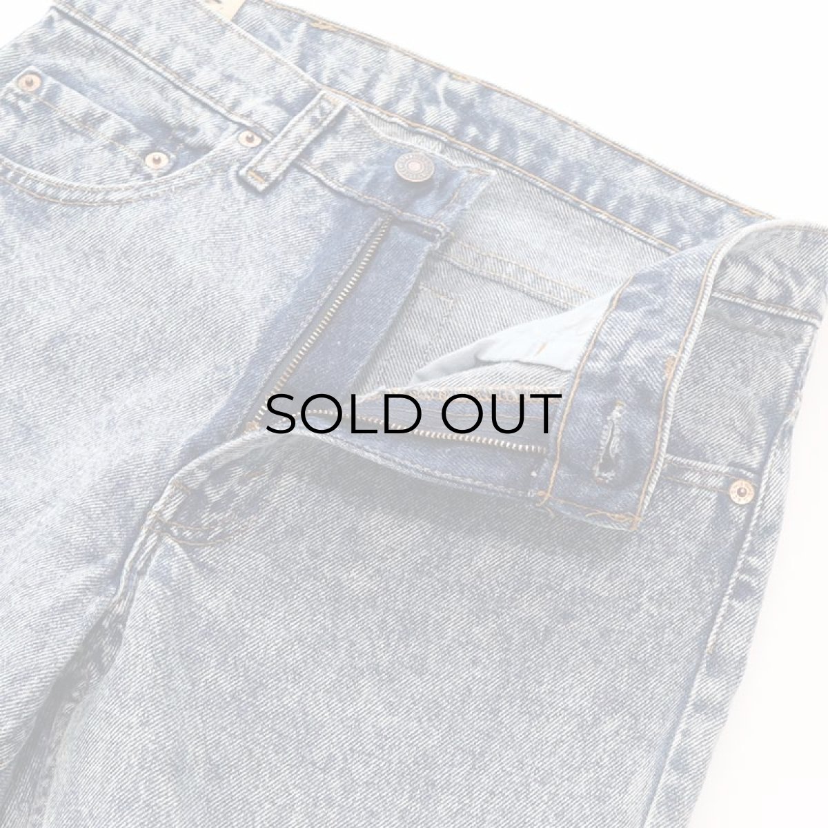 画像6: 80's LEVI'S 505 "WHITE WASHED" DENIM PANTS "made in USA" "DEADSTOCK" 【W30 x L30 程度】 (6)