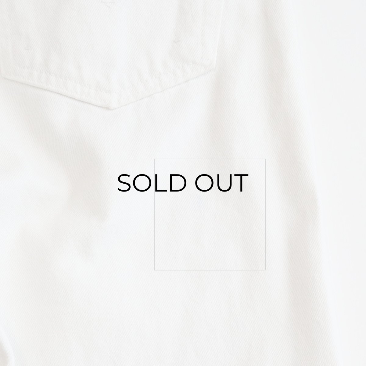 画像13: LEVI'S 501 WHITE DENIM PANTS "made in USA" 【W34 x L32 程度】 (13)