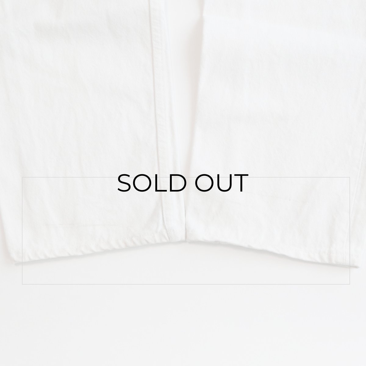 画像11: LEVI'S 501 WHITE DENIM PANTS "made in USA" 【W34 x L32 程度】 (11)