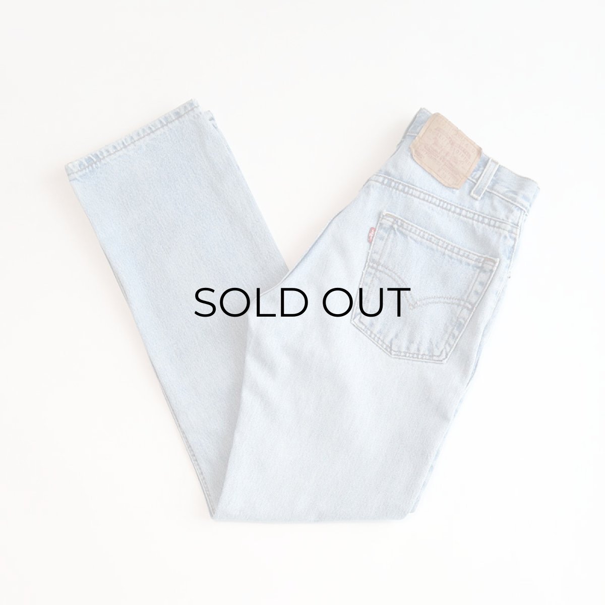 画像1: LEVI'S 505 DENIM PANTS "made in USA" 【W29 x L30 程度】 (1)