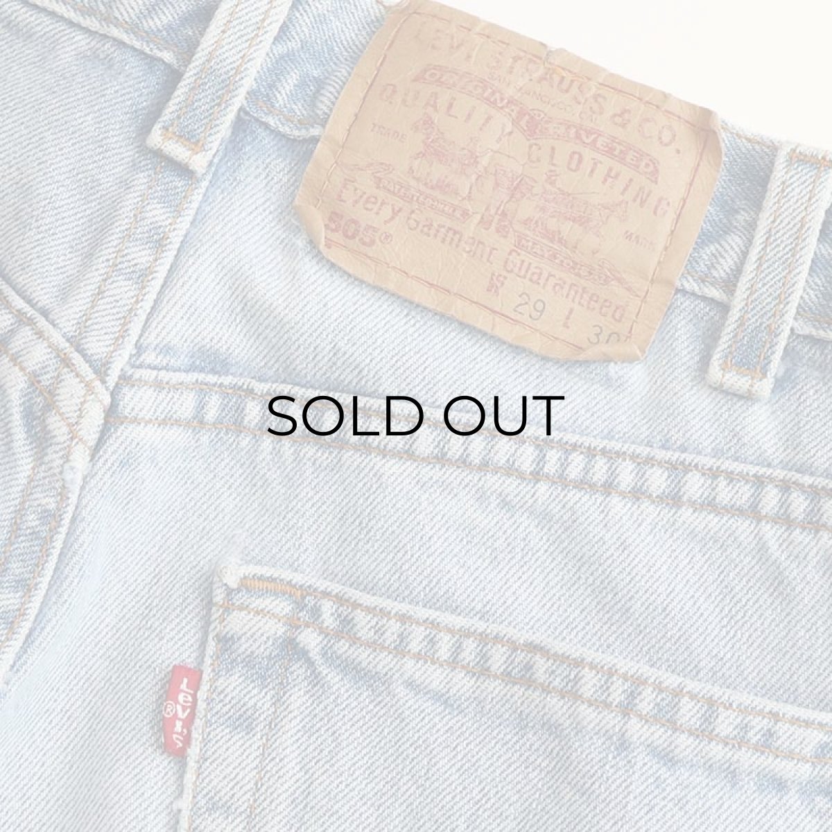 画像7: LEVI'S 505 DENIM PANTS "made in USA" 【W29 x L30 程度】 (7)